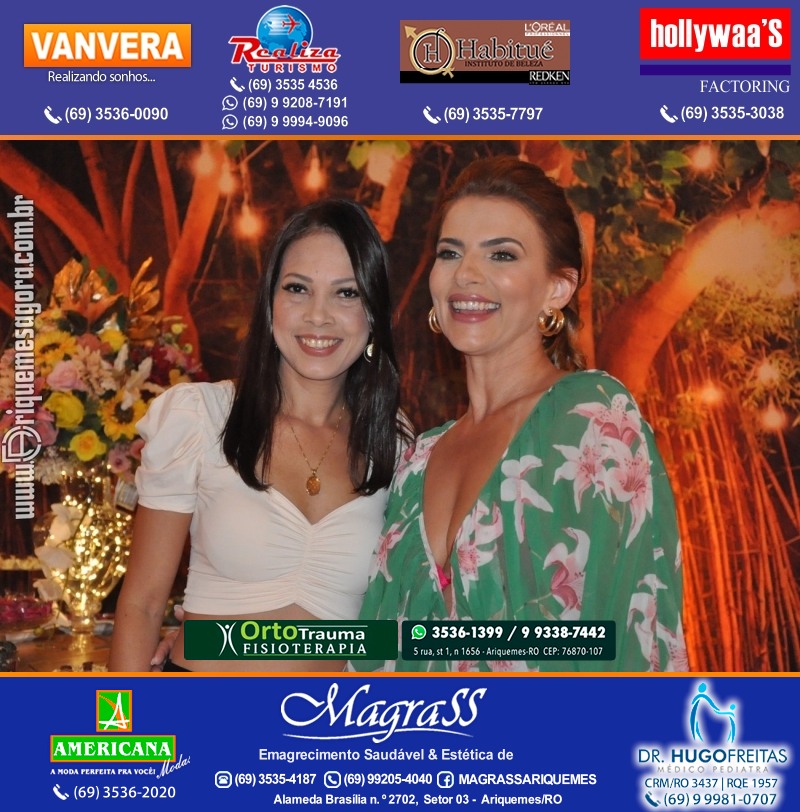 Aniversário Viviane Garcia Celebrare Eventos em Ariquemes
