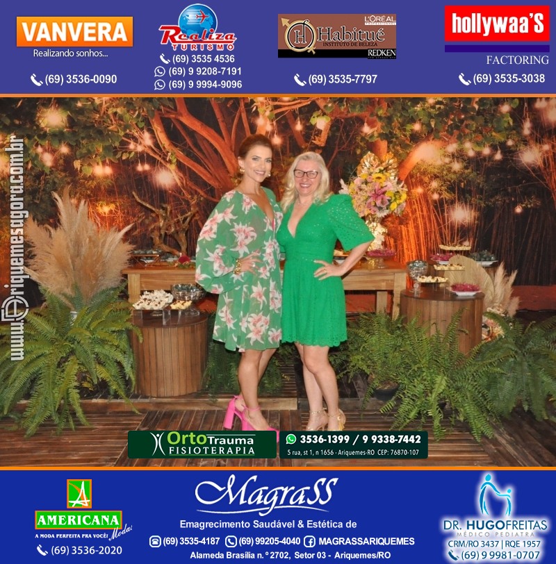 Aniversário Viviane Garcia Celebrare Eventos em Ariquemes