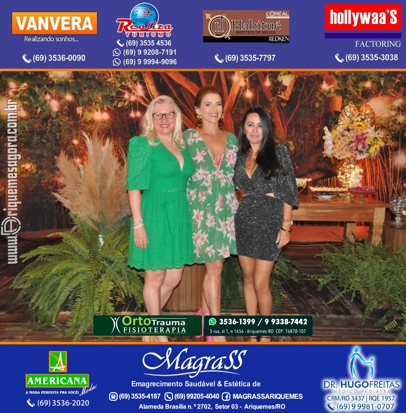 Aniversário Viviane Garcia Celebrare Eventos em Ariquemes