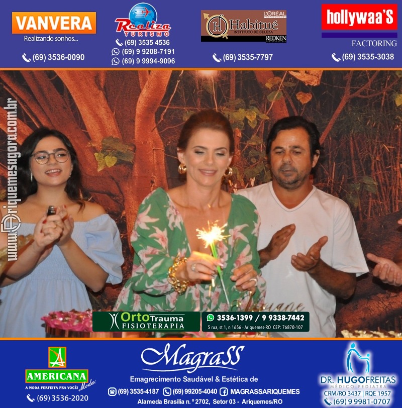 Aniversário Viviane Garcia Celebrare Eventos em Ariquemes