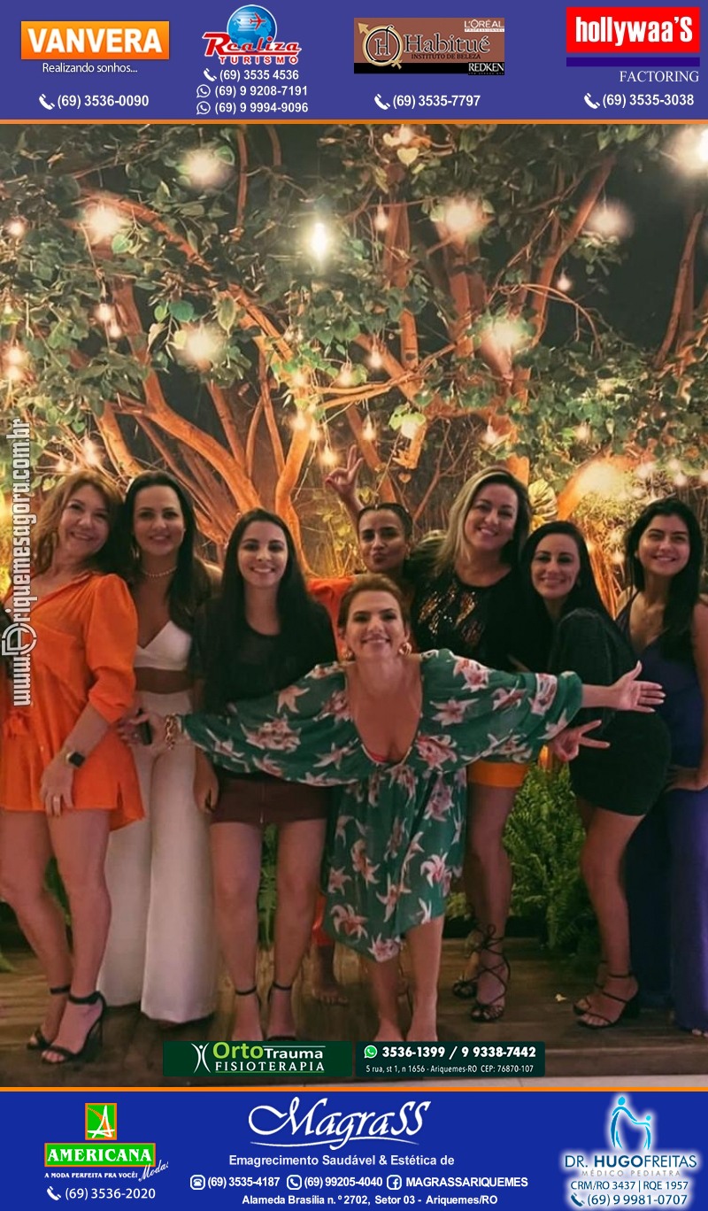 Aniversário Viviane Garcia Celebrare Eventos em Ariquemes