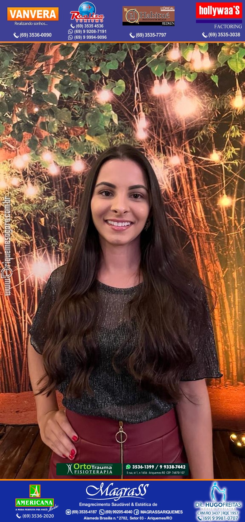 Aniversário Viviane Garcia Celebrare Eventos em Ariquemes