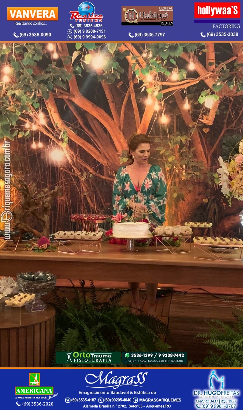 Aniversário Viviane Garcia Celebrare Eventos em Ariquemes