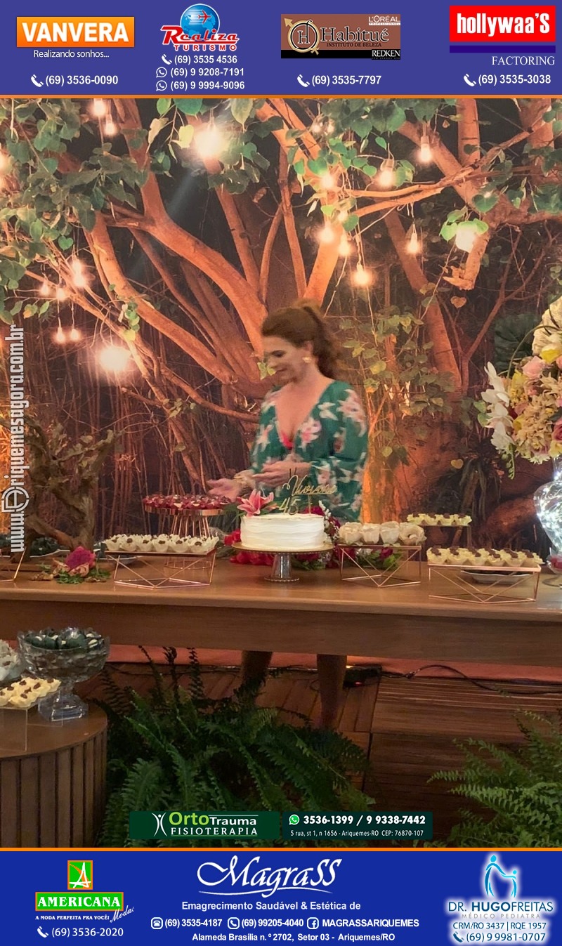 Aniversário Viviane Garcia Celebrare Eventos em Ariquemes