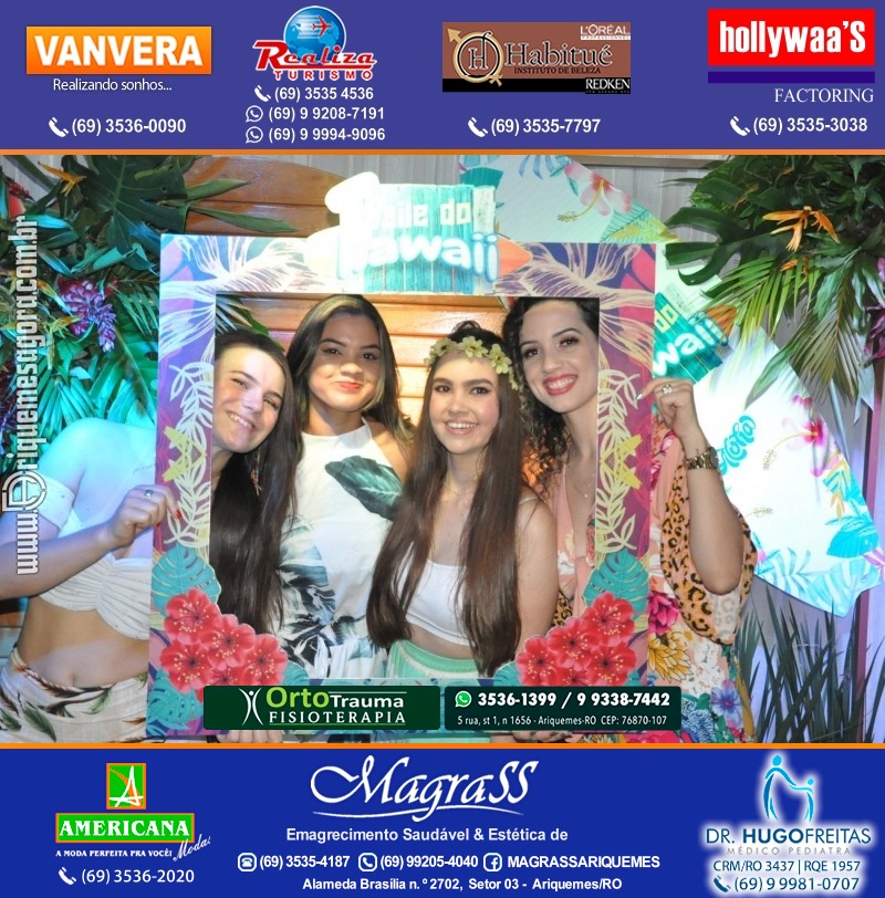 BAILE DO HAWAII no Marina Por do Sol em Ariquemes 2022