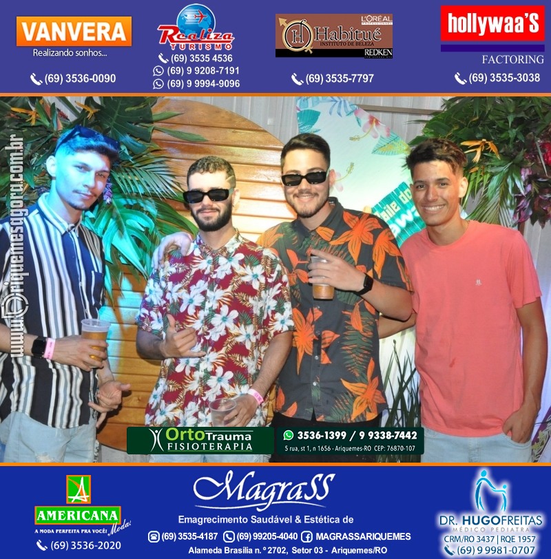 BAILE DO HAWAII no Marina Por do Sol em Ariquemes 2022