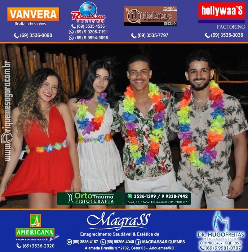 BAILE DO HAWAII no Marina Por do Sol em Ariquemes 2022