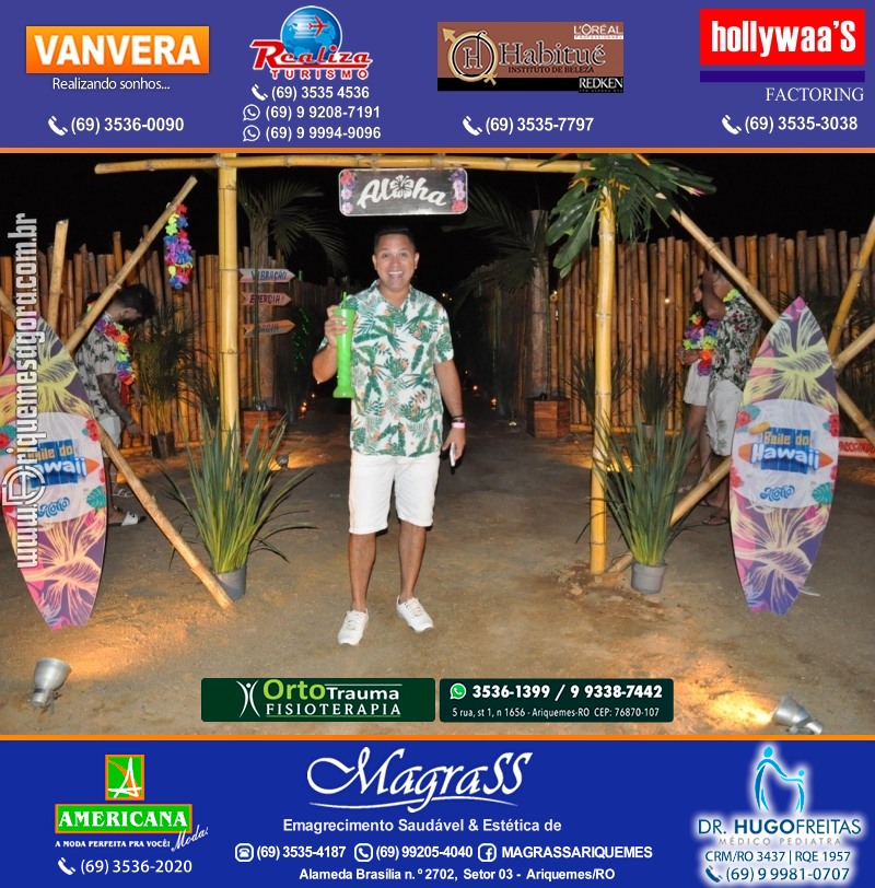 BAILE DO HAWAII no Marina Por do Sol em Ariquemes 2022