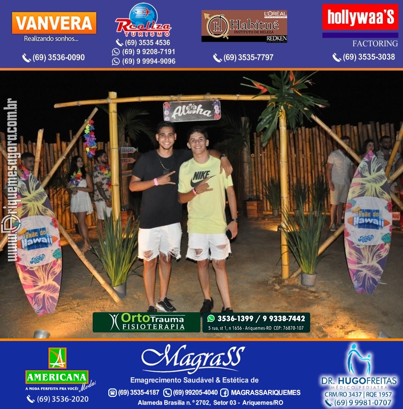 BAILE DO HAWAII no Marina Por do Sol em Ariquemes 2022