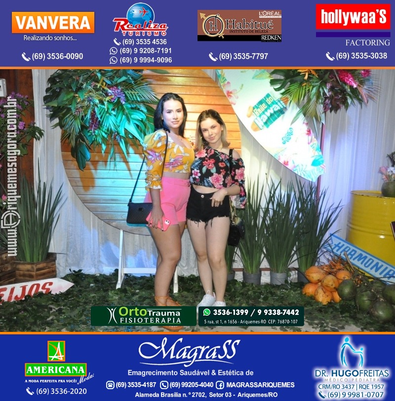 BAILE DO HAWAII no Marina Por do Sol em Ariquemes 2022