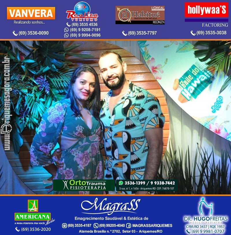 BAILE DO HAWAII no Marina Por do Sol em Ariquemes 2022