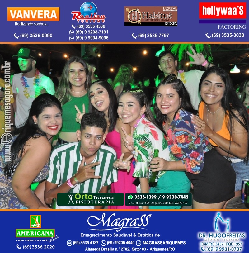 BAILE DO HAWAII no Marina Por do Sol em Ariquemes 2022