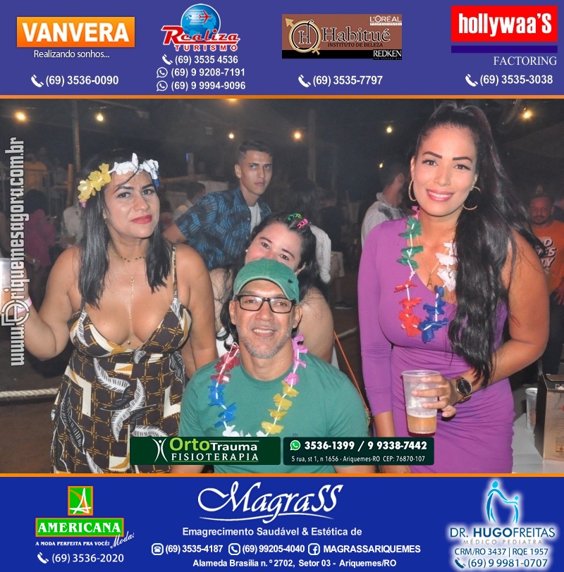 BAILE DO HAWAII no Marina Por do Sol em Ariquemes 2022