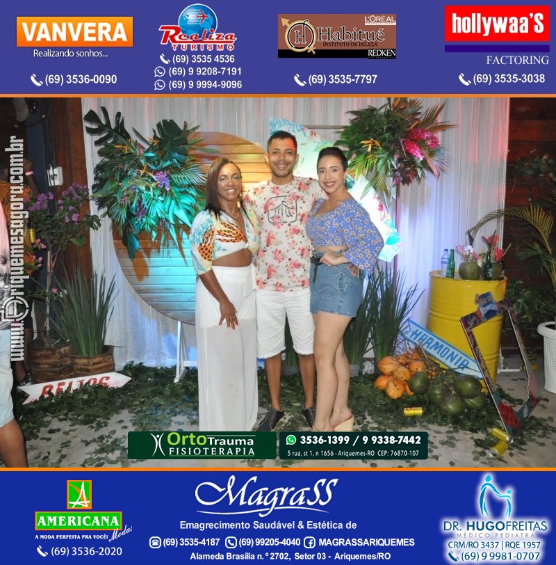 BAILE DO HAWAII no Marina Por do Sol em Ariquemes 2022