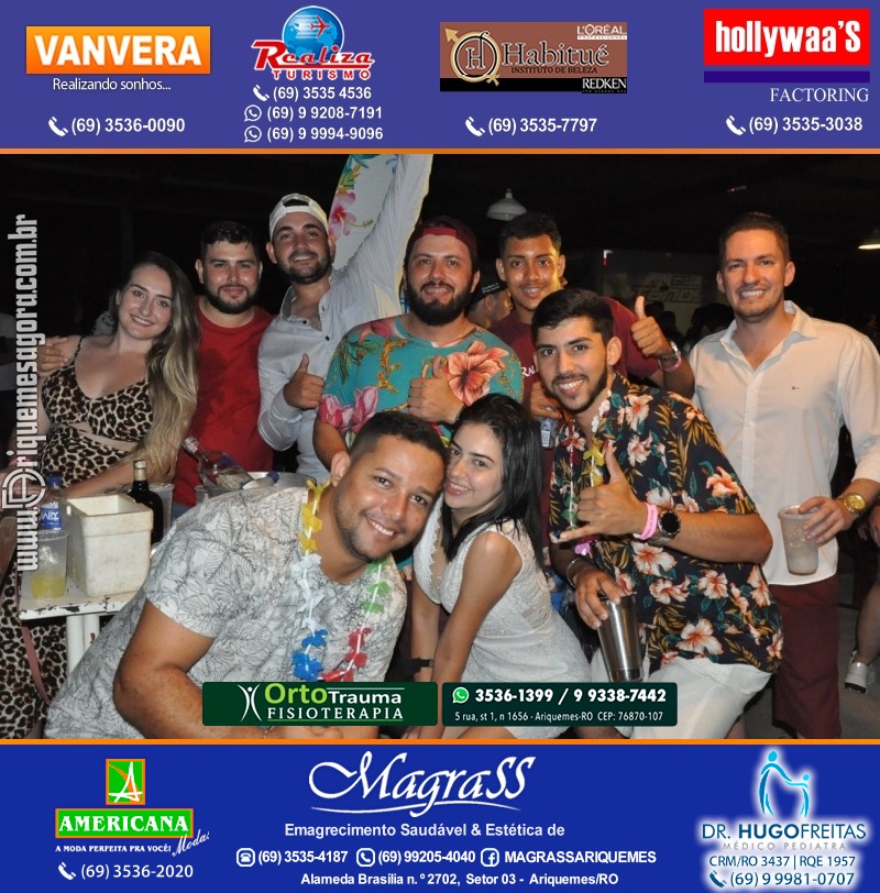 BAILE DO HAWAII no Marina Por do Sol em Ariquemes 2022