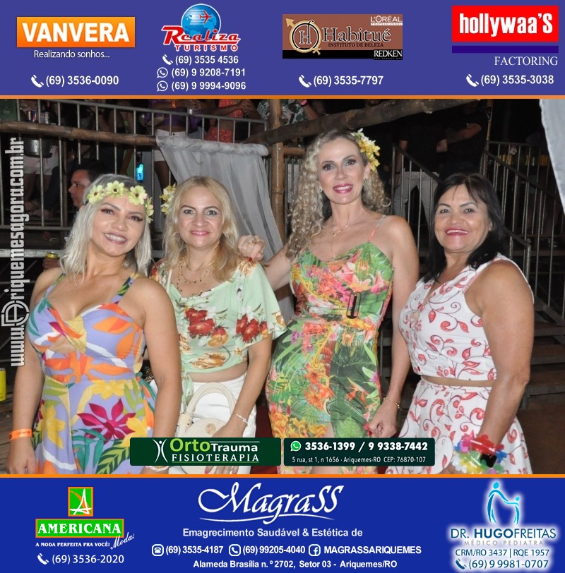 BAILE DO HAWAII no Marina Por do Sol em Ariquemes 2022