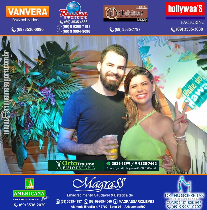 BAILE DO HAWAII no Marina Por do Sol em Ariquemes 2022