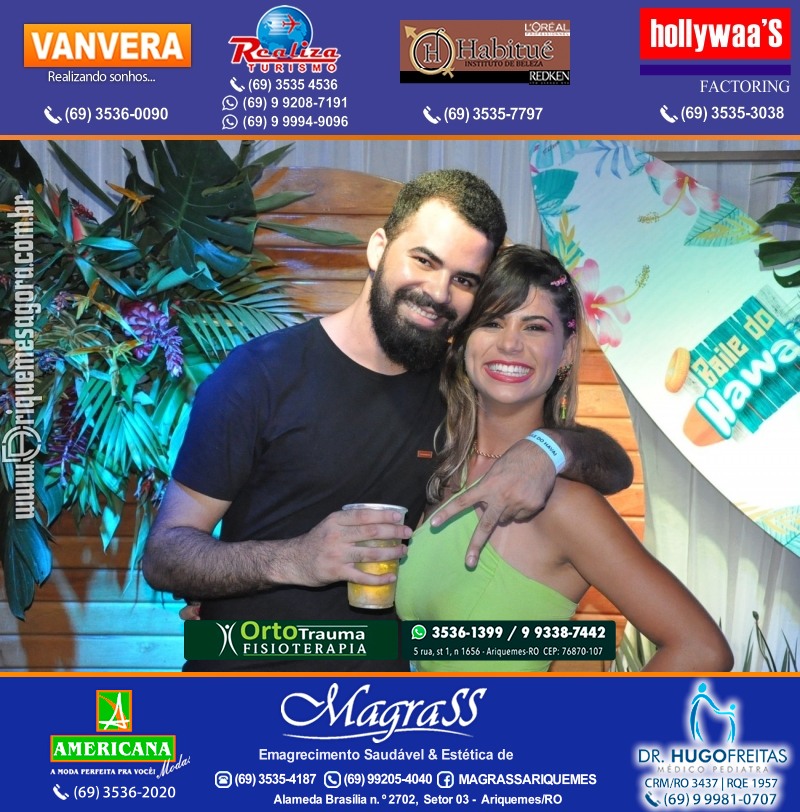 BAILE DO HAWAII no Marina Por do Sol em Ariquemes 2022