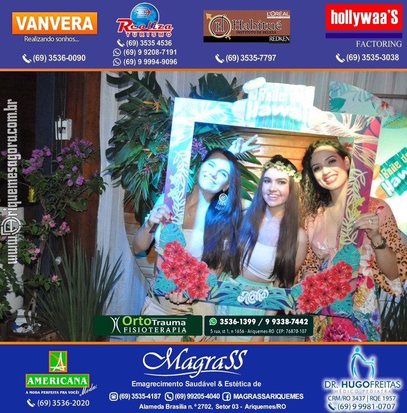 BAILE DO HAWAII no Marina Por do Sol em Ariquemes 2022