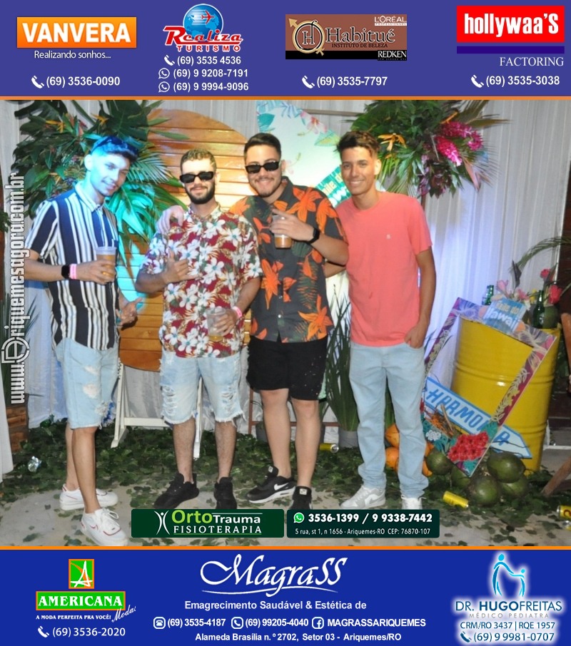 BAILE DO HAWAII no Marina Por do Sol em Ariquemes 2022