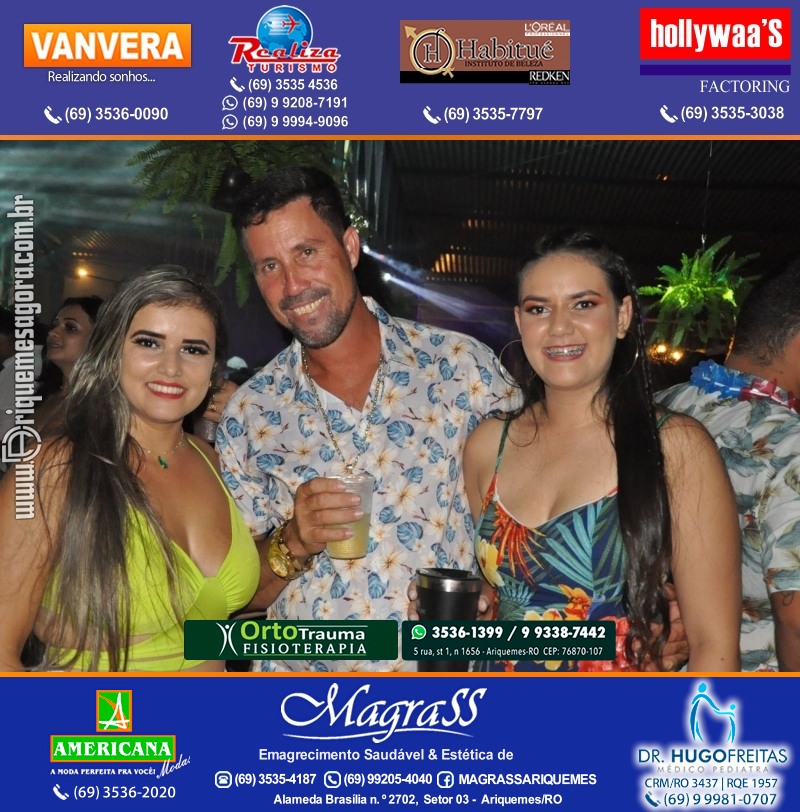 BAILE DO HAWAII no Marina Por do Sol em Ariquemes 2022