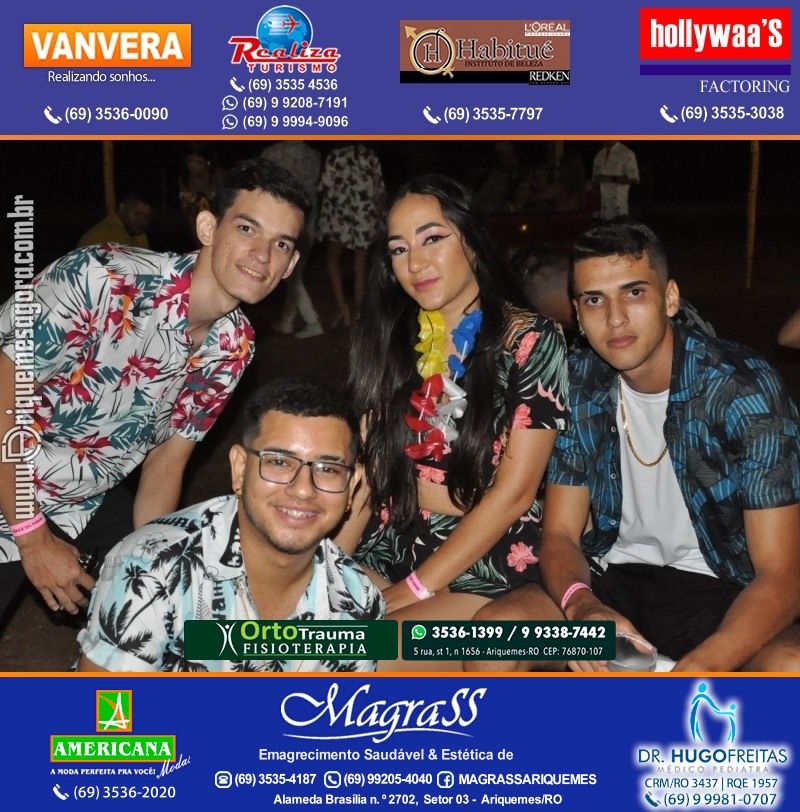 BAILE DO HAWAII no Marina Por do Sol em Ariquemes 2022