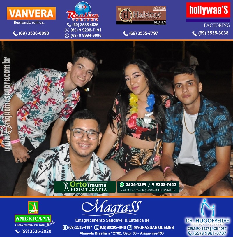 BAILE DO HAWAII no Marina Por do Sol em Ariquemes 2022