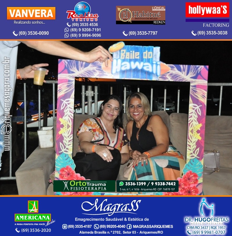 BAILE DO HAWAII no Marina Por do Sol em Ariquemes 2022