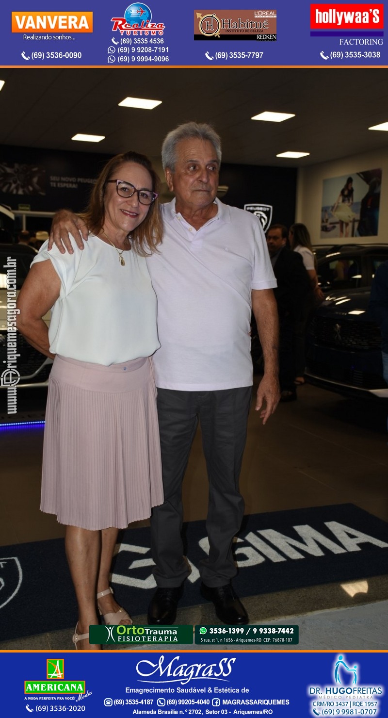 Inauguração Gima Peugeot e Gima Citroën Grupo  Gilberto Miranda em Ariquemes Rondônia