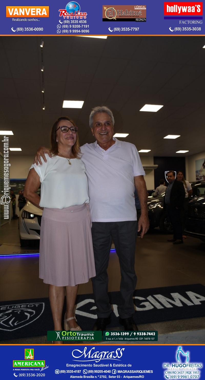 Inauguração Gima Peugeot e Gima Citroën Grupo  Gilberto Miranda em Ariquemes Rondônia