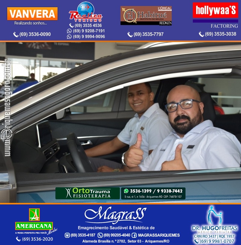 Inauguração Gima Peugeot e Gima Citroën Grupo  Gilberto Miranda em Ariquemes Rondônia