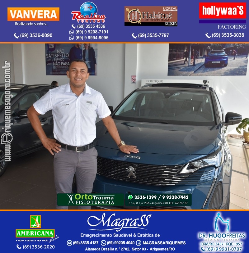Inauguração Gima Peugeot e Gima Citroën Grupo  Gilberto Miranda em Ariquemes Rondônia