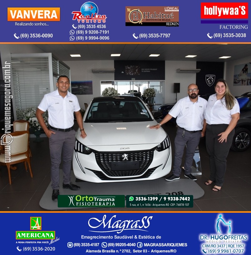 Inauguração Gima Peugeot e Gima Citroën Grupo  Gilberto Miranda em Ariquemes Rondônia