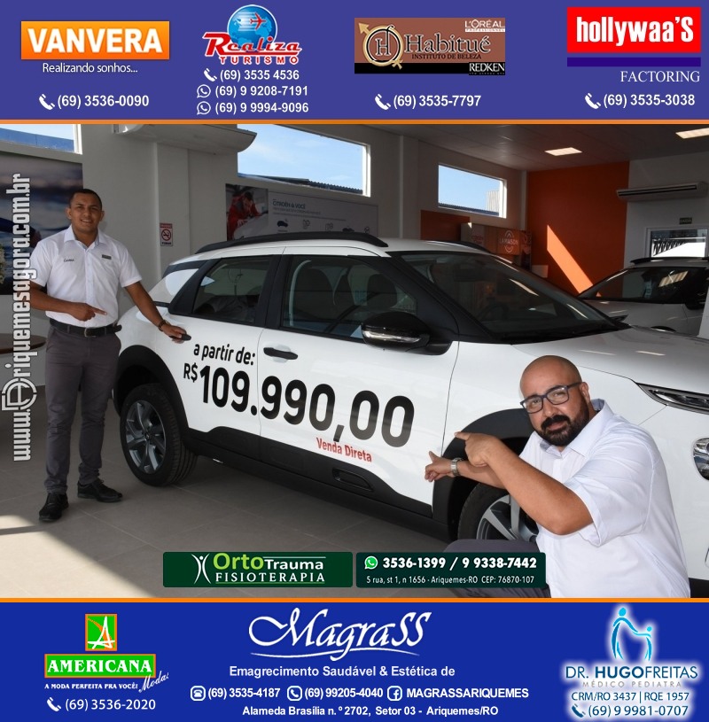 Inauguração Gima Peugeot e Gima Citroën Grupo  Gilberto Miranda em Ariquemes Rondônia