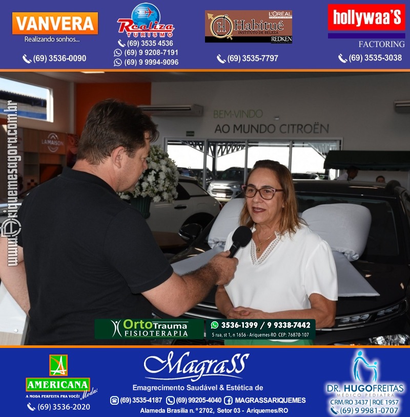 Inauguração Gima Peugeot e Gima Citroën Grupo  Gilberto Miranda em Ariquemes Rondônia
