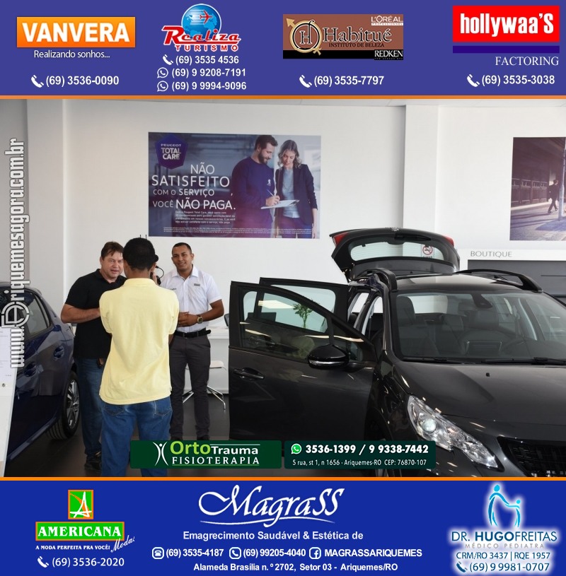 Inauguração Gima Peugeot e Gima Citroën Grupo  Gilberto Miranda em Ariquemes Rondônia