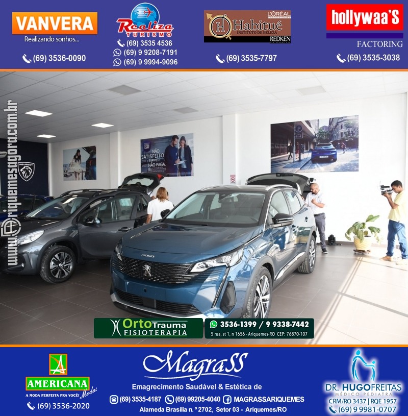 Inauguração Gima Peugeot e Gima Citroën Grupo  Gilberto Miranda em Ariquemes Rondônia