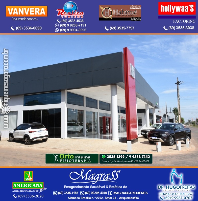 Inauguração Gima Peugeot e Gima Citroën Grupo  Gilberto Miranda em Ariquemes Rondônia