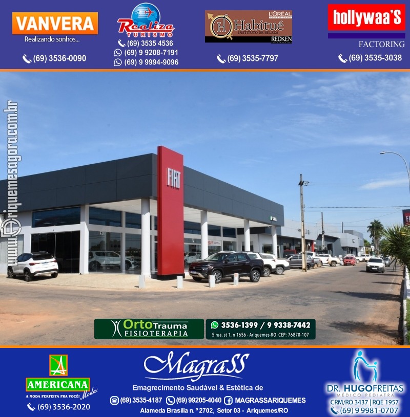 Inauguração Gima Peugeot e Gima Citroën Grupo  Gilberto Miranda em Ariquemes Rondônia