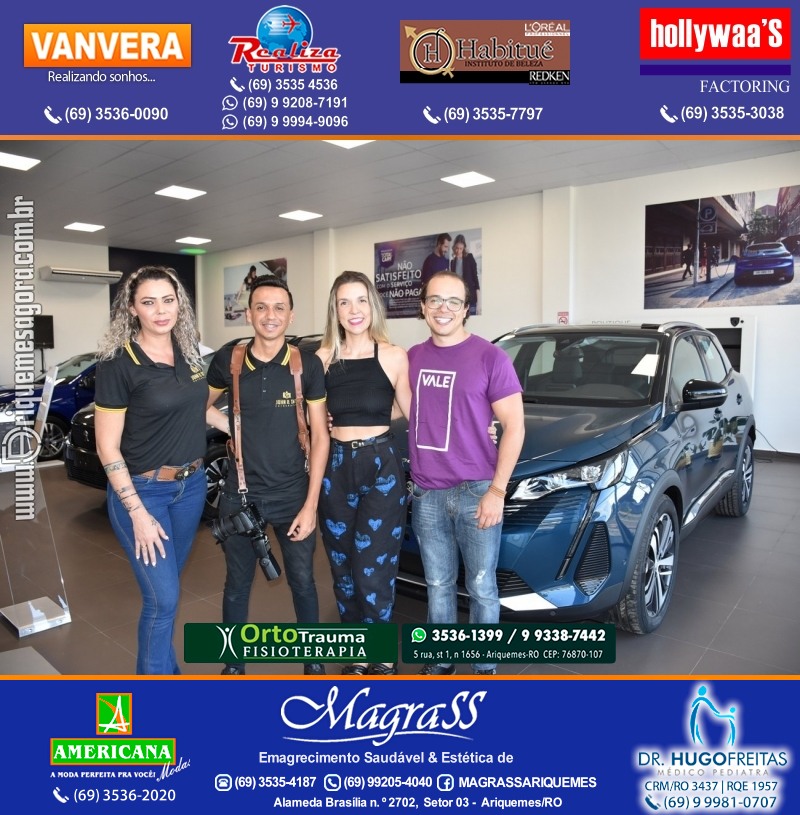 Inauguração Gima Peugeot e Gima Citroën Grupo  Gilberto Miranda em Ariquemes Rondônia
