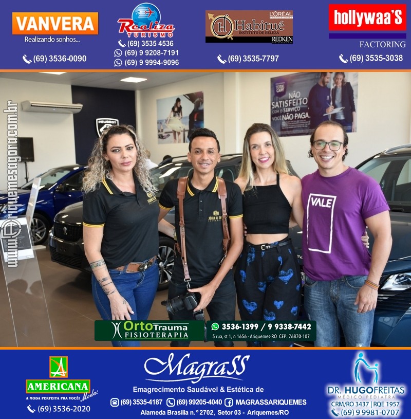 Inauguração Gima Peugeot e Gima Citroën Grupo  Gilberto Miranda em Ariquemes Rondônia