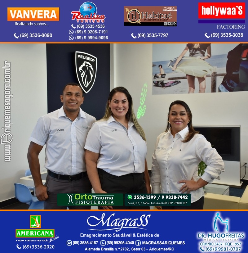 Inauguração Gima Peugeot e Gima Citroën Grupo  Gilberto Miranda em Ariquemes Rondônia