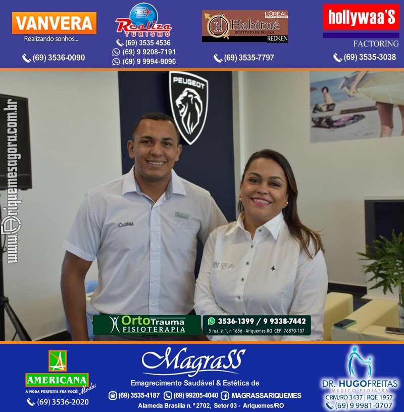 Inauguração Gima Peugeot e Gima Citroën Grupo  Gilberto Miranda em Ariquemes Rondônia