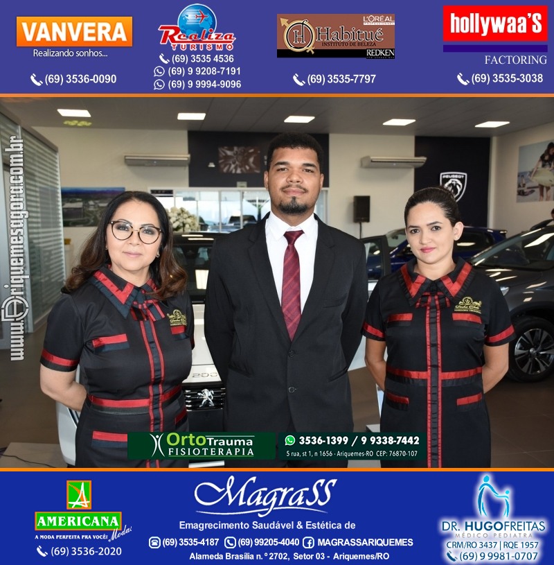 Inauguração Gima Peugeot e Gima Citroën Grupo  Gilberto Miranda em Ariquemes Rondônia