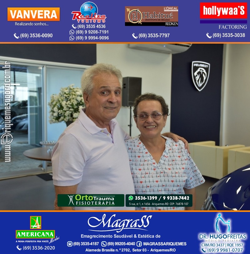 Inauguração Gima Peugeot e Gima Citroën Grupo  Gilberto Miranda em Ariquemes Rondônia