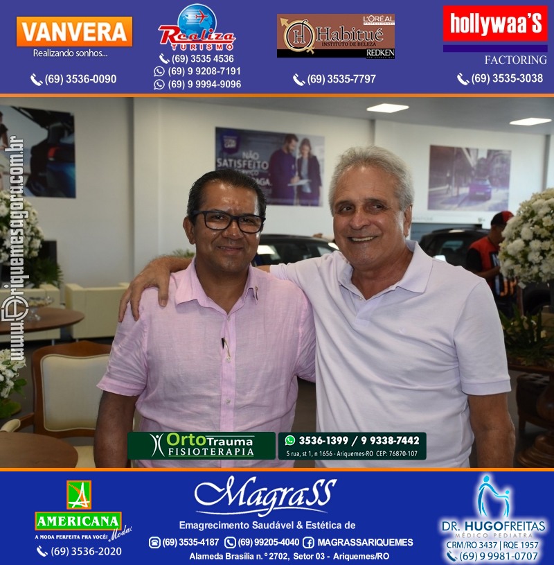 Inauguração Gima Peugeot e Gima Citroën Grupo  Gilberto Miranda em Ariquemes Rondônia