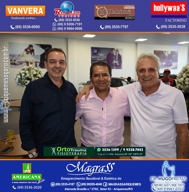 Inauguração Gima Peugeot e Gima Citroën Grupo  Gilberto Miranda em Ariquemes Rondônia