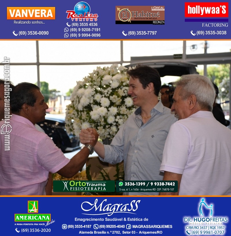 Inauguração Gima Peugeot e Gima Citroën Grupo  Gilberto Miranda em Ariquemes Rondônia