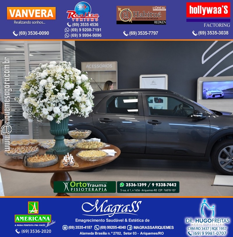 Inauguração Gima Peugeot e Gima Citroën Grupo  Gilberto Miranda em Ariquemes Rondônia