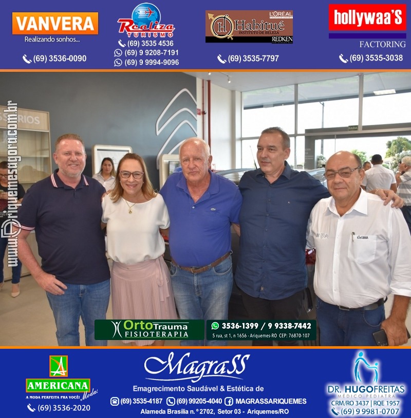 Inauguração Gima Peugeot e Gima Citroën Grupo  Gilberto Miranda em Ariquemes Rondônia